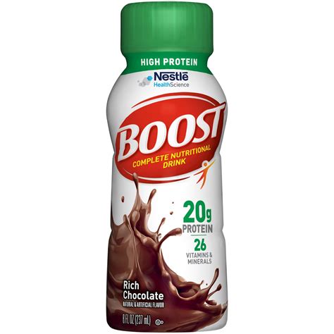 Nestle Boost High Protein Balanced Nutritional Drink, Rich Chocolate