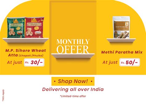 Premium Atta & Ready Mixes – Taste for Life Products