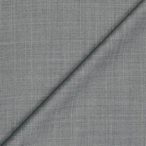Trouser Fabric Raymond Wool Blended Check Colour Light Grey - ManTire