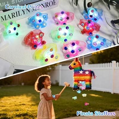 SCIONE 24 Pack LED Light Up Fidget Spinner India | Ubuy