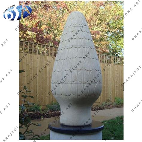 Garden Decor White Marble Finials – Dharajyot Stone Art
