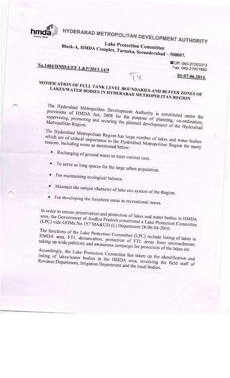 9th Phase Inside ORR - Ggggfff - hmda HYDERABAD METROPOLITAN ...