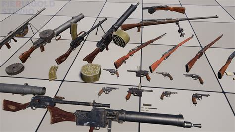 Weapon WW1 in Props - UE Marketplace