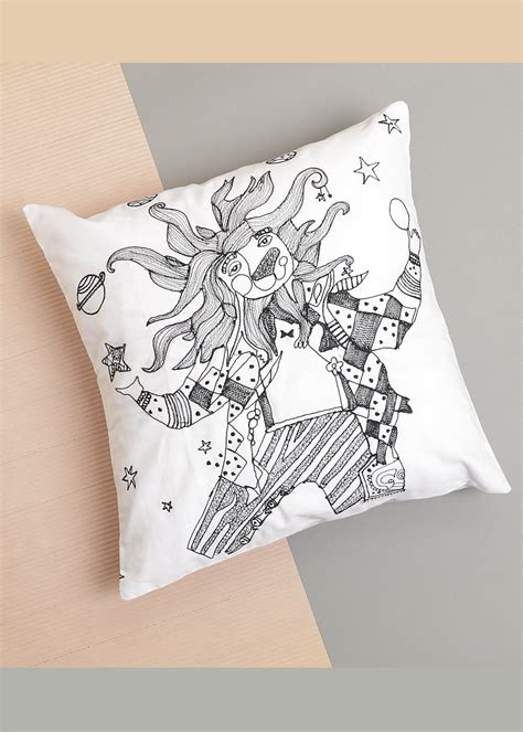 Get Leo's Infinite Juggles Cushion Cover at ₹ 1300 | LBB Shop