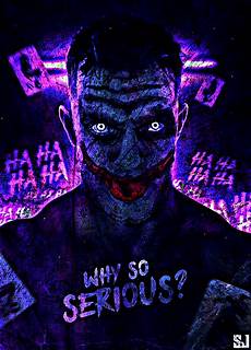 Neon Wallpaper Joker by Finn Balor The Joker Custom Wallpaper By Neon Wallpaper Joker