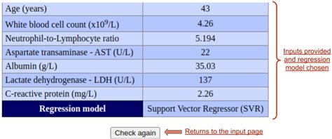 Help - LHSPred - Lung Health Severity Prediction