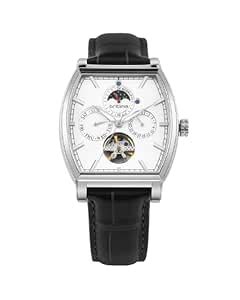 Buy Britime London Galaxy Men’s Automatic Watch – White Dial, Black ...