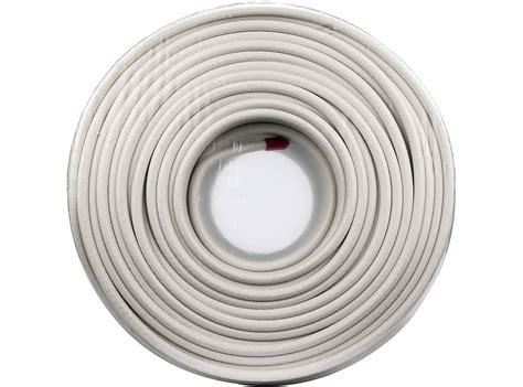 RCA Split Cable PCT 500ft RG6 Coaxial Cable Spool + 3-Way Splitter ...