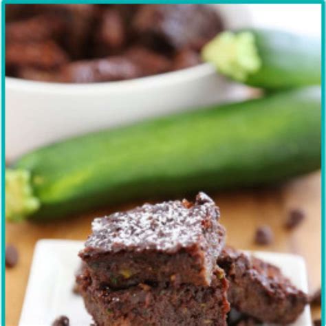 Flourless Zucchini Chocolate Brownies Health & Weight loss