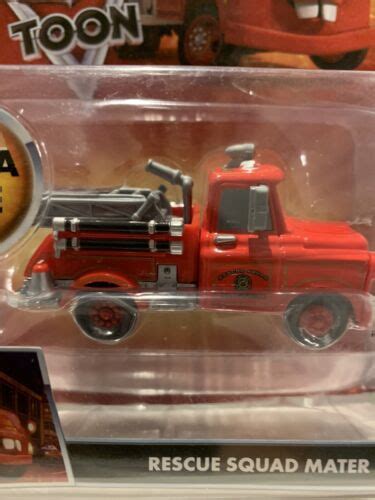 Disney Pixar Cars - Rescue Squad Mater Cars toon - India | Ubuy