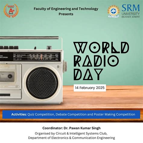 SRM University : Quiz Competition, Debate Competition and Poster Making ...