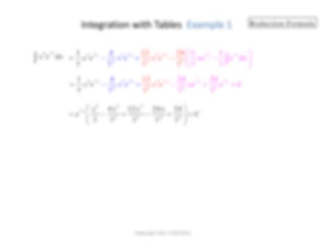 SOLUTION: SECTION 6 4 v1 Integration with tables - Studypool
