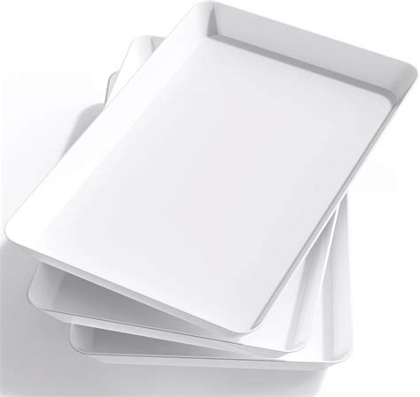 Lifewit Plastic Serving Tray, Serving Platters Dishes for Party, BPA ...