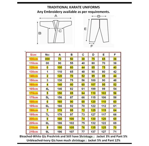 Size Chart - Be Truth