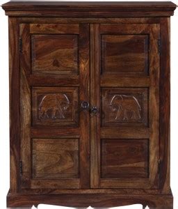 Daintree Solid Wood Bar Cabinet Price in India - Buy Daintree Solid ...