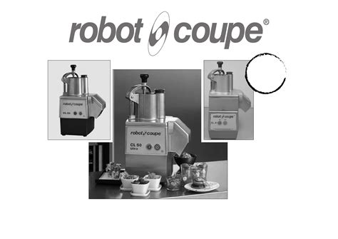 Mode d'emploi Robot Coupe CL50 (14 des pages)