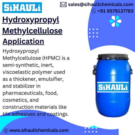 Hydroxypropyl Methylcellulose | Sihauli Chemicals