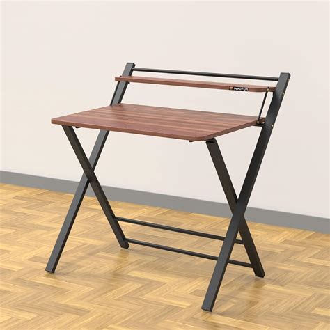InnoFur Meleti Folding Study Desk,Foldable Office,Adjustable Laptop ...