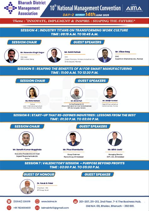 Welcome to BDMA - Bharuch District Management Association