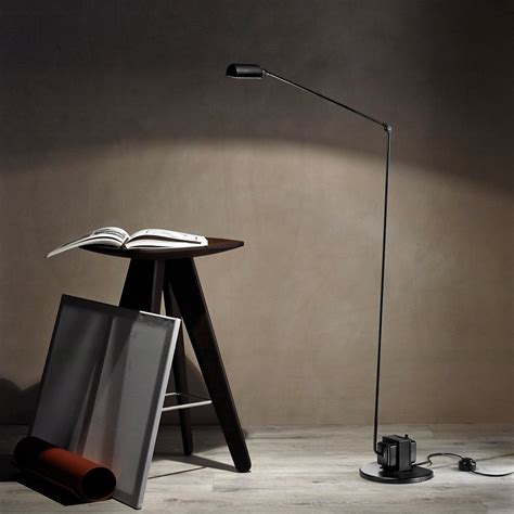 Lumina Flo Floor Lamp in Black by Foster+Partners For Sale at 1stDibs ...