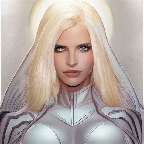 January Jones Emma Frost Poster