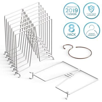 Buy Neatly Made Shelf Dividers for Closet Organization 8-Pack – Sturdy ...
