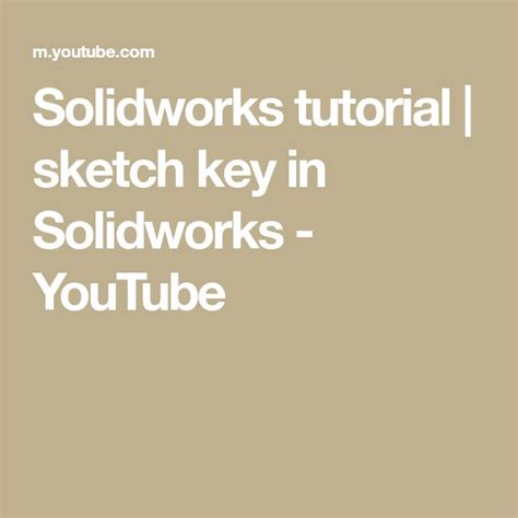 Image result for Solidworks Tutorial Key
