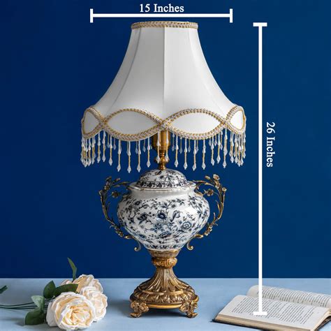 Victorian Charm Decorative Ceramic Table Lamp | Dekor Company