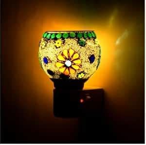 Dark Elafi Glass Kapoor Dani, Electric Camphor Diffuser Electic Camphor ...