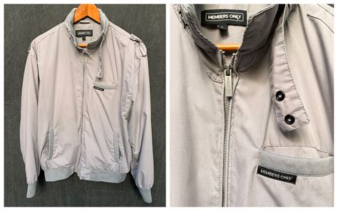 80s Members Only Jacket Classic 80s Breakdancing Lightweight | Etsy ...