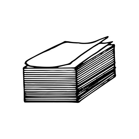 Image result for Paper Stack Drawing