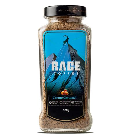 Buy RAGE COFFEE Creme Caramel - Flavored Instant Coffee Powder for both ...