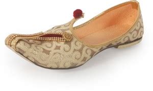 Creative Art And Craft Gold Red Antique Wedding Shoes Formal Shoes ...