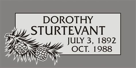 Custom Memorials | Tombstones | Monuments | Stasswender Dietz Memorial
