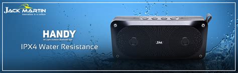 JACK MARTIN Handy Portable Wireless Bluetooth Speaker with Mic & AUX ...