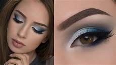 leichtes make up soft blue smokey eye makeup tutorial leichtes make up soft blue smokey eye makeup tutorial