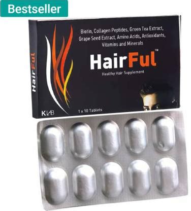 HairFul Biotin 10000 Tablet Vitamins, Amino Acids for Hair Growth ,Skin ...
