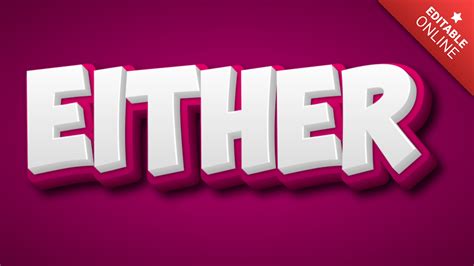 Image result for Either Definition