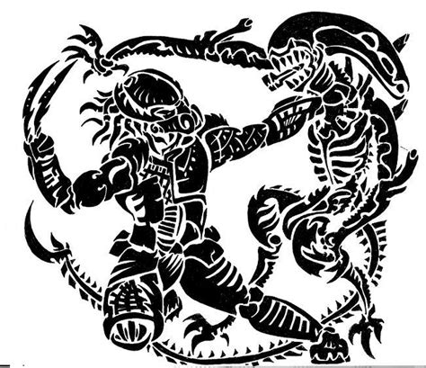 Predator vs Alien Writing Set 的图像结果