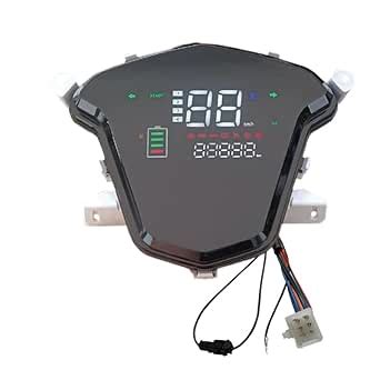 AAKICHI Electric Scooter Digital Speedometer Display with LED Screen ...
