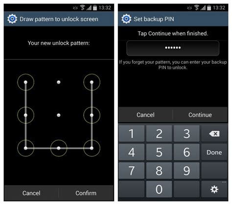 Bypass Pattern Lock 的图像结果