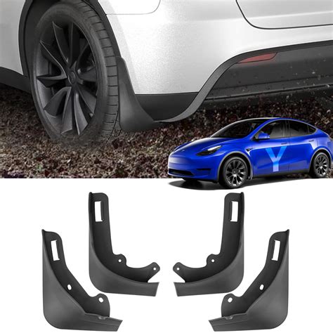 Buy Motrobe Tesla Model Y Mud Flaps Splash Guards No Drilling Required ...