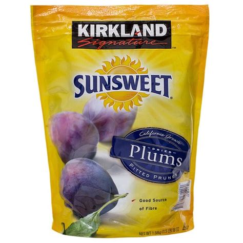 Kirkland Signature Dried Plums 1.58kg SunSweet India | Ubuy