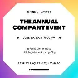Discover 100+ Creative Corporate Event Invitation Ideas