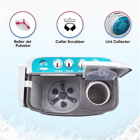 LG 6 Kg 5 Star Anti Rust Semi-Automatic Top Loading India | Ubuy