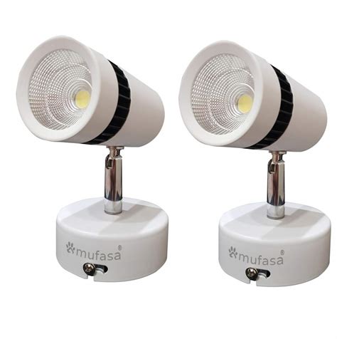 Mufasa LED Spot Focus Light for Wall or Ceiling Mount (9W, Warm White ...