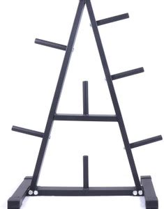 KOBO 12 kg Imported Weight Plate Rack with 7 Holders - Holds Up to 250 ...