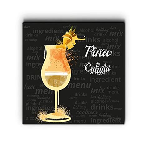 nish! Cocktail Poster Prints #019 (MDF Wood, 18"x18", 1 pc) : Amazon.in ...