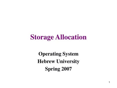 Image result for Visualize the Storage Allocation
