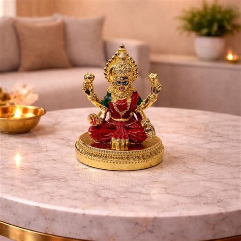 Goddess Lakshmi Idols — Gold & Silver Plated | Gold Art India